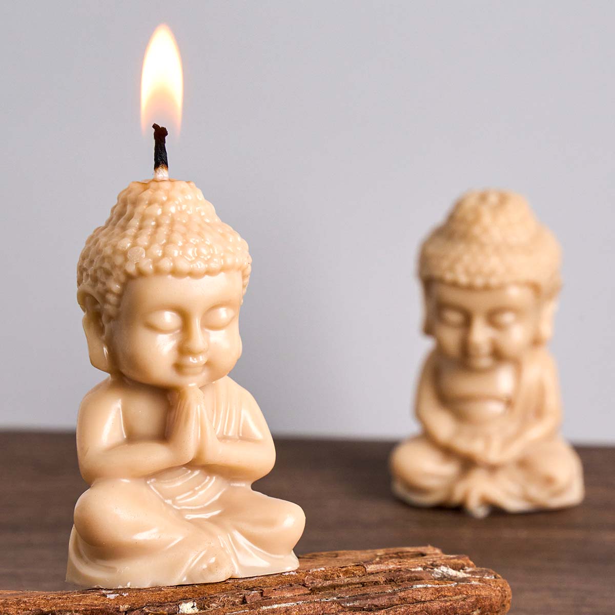 Candle Making Process - 3D Buddha Silicone Candle Mold DIY