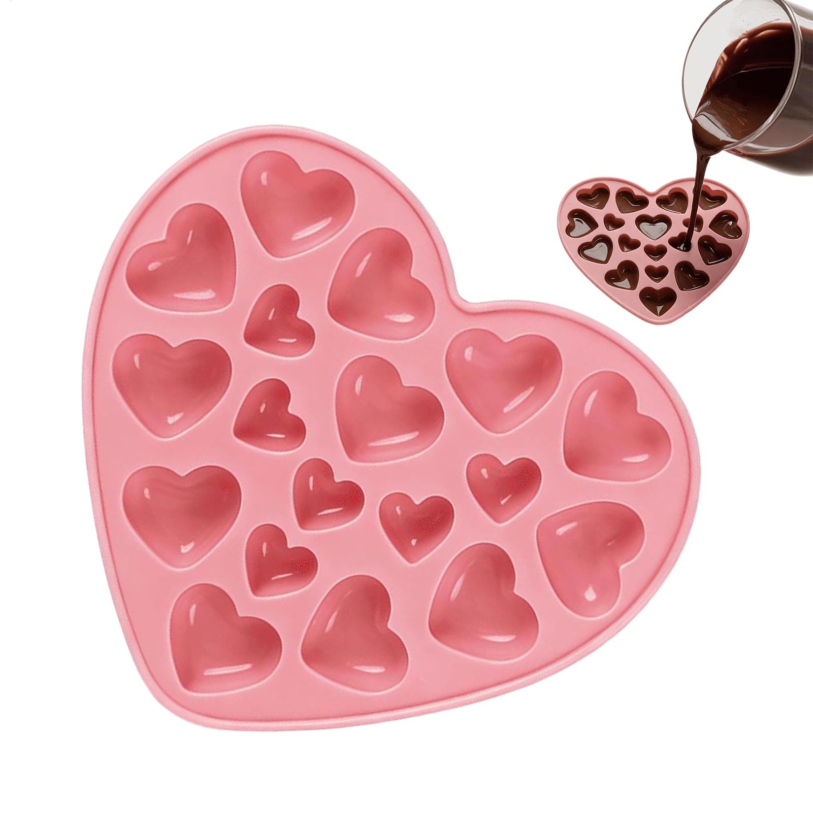 Candle Making Jelly - Love Silicone Chocolate Mold Silicone Heart