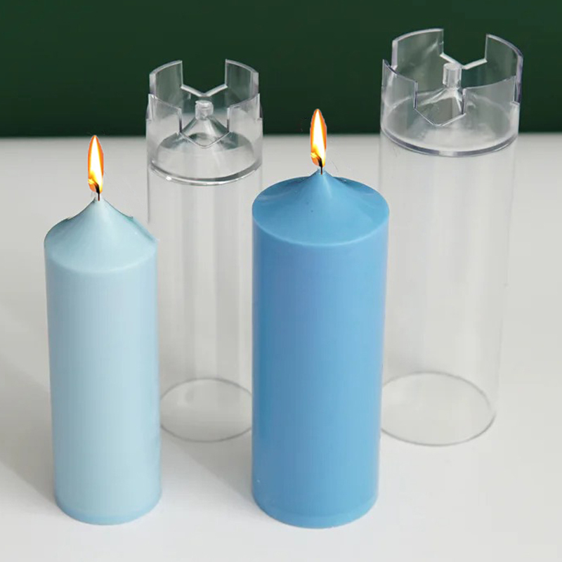 Candle Making Activity - 3D Spire Cylinder Candle Mold DIY