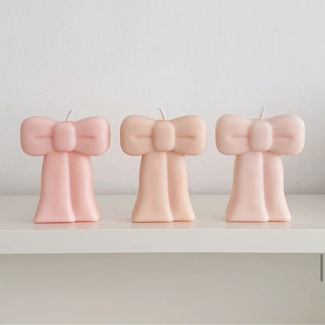 3D Bow Shape Candle Mold Silic - огляд і ціна Candle Making Jelly