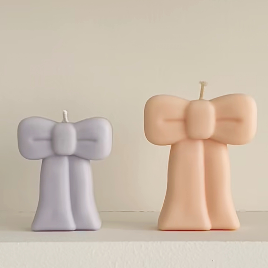 3D Bow Shape Candle Mold Silic - огляд і ціна Candle Making Jelly