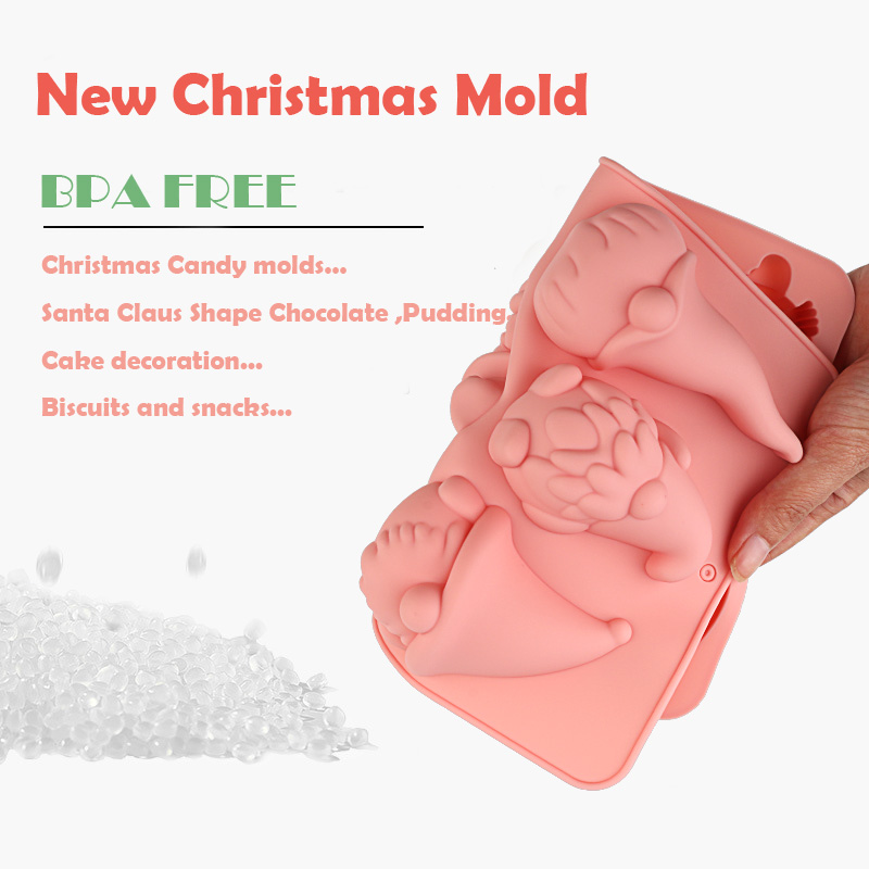 6-Cavity Christmas Gnome Cake  - огляд і ціна Candle Making Activity