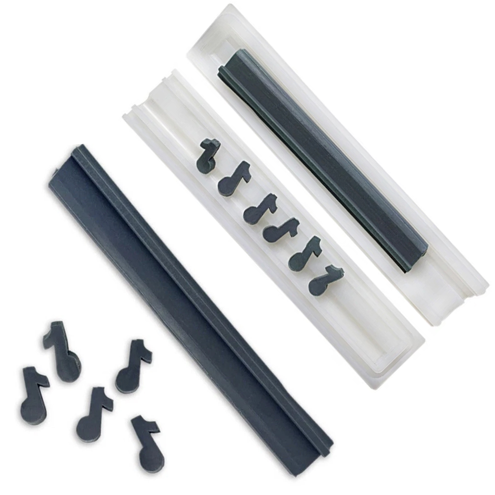 Guitar Violin Tube Soap Mold M - огляд і ціна Candle Making Process