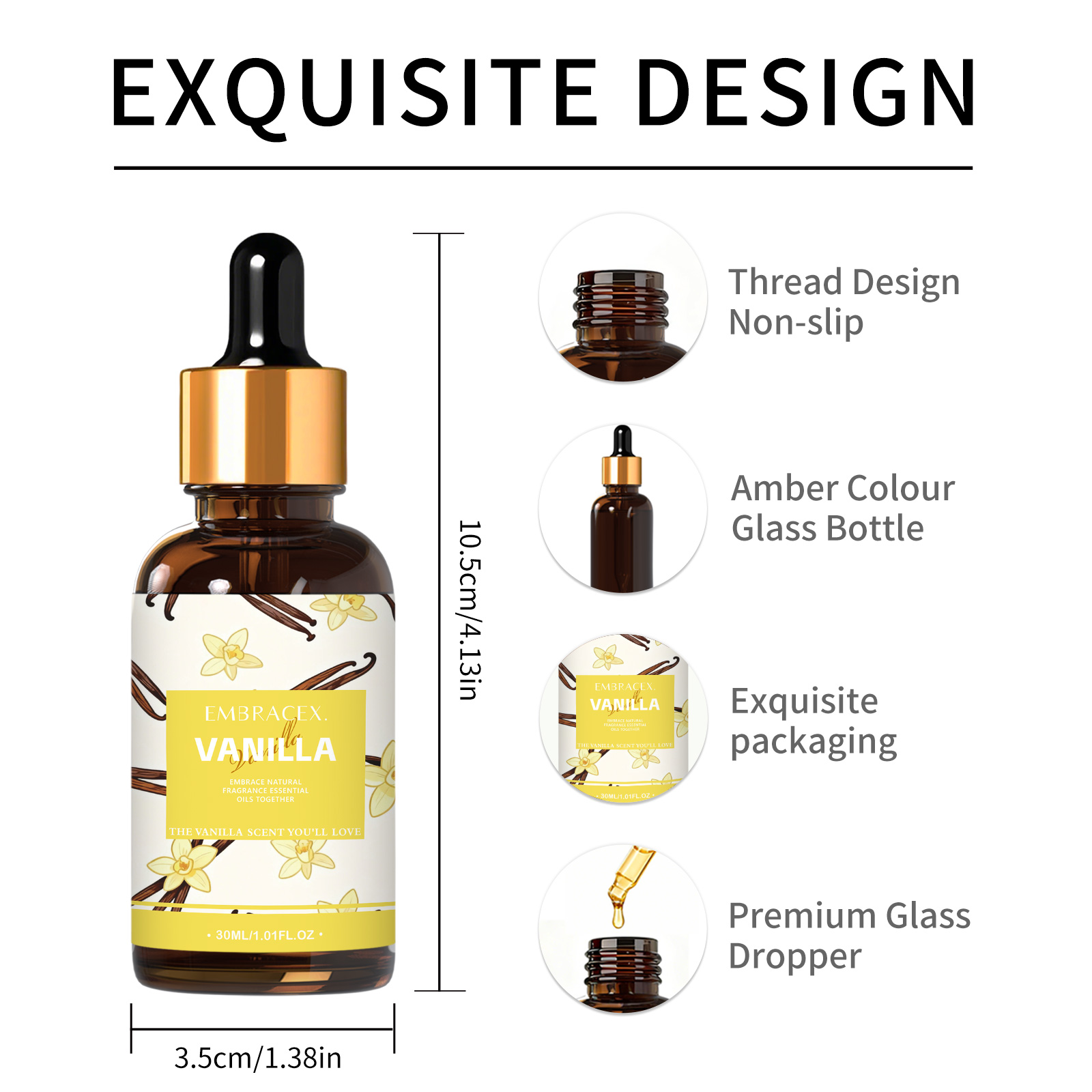 30ml Vanilla Essential Oil For - огляд і ціна Candle Making Oil Scents