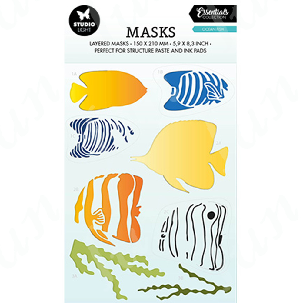 2023 New Ocean Fish Stencils M - огляд і ціна Candle Making Kit Wholesale