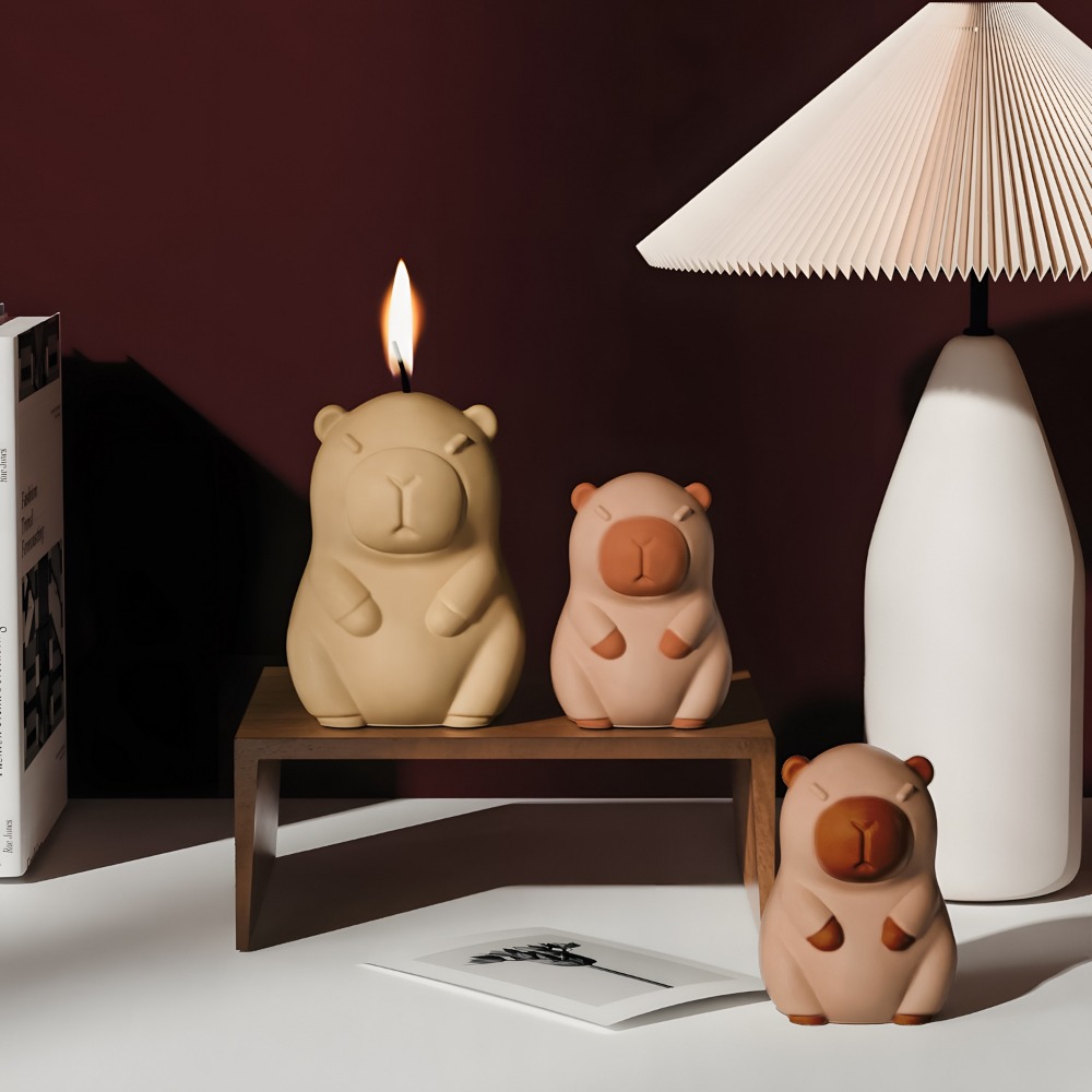 Standing Capybara Scent Candle - огляд і ціна Candle Making Activity