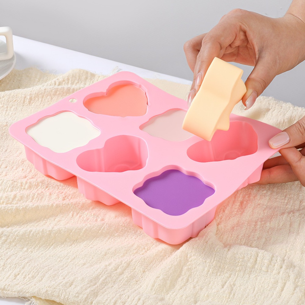 Square Heart Shape Silicone Mo - огляд і ціна Candle Making Jelly
