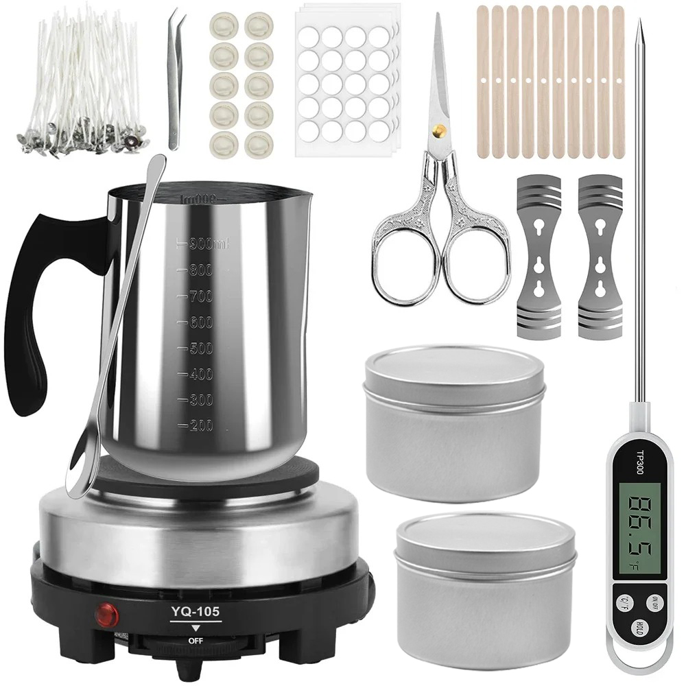 Candle Pouring Pot with Electr - огляд і ціна Candle Making Kit Wholesale