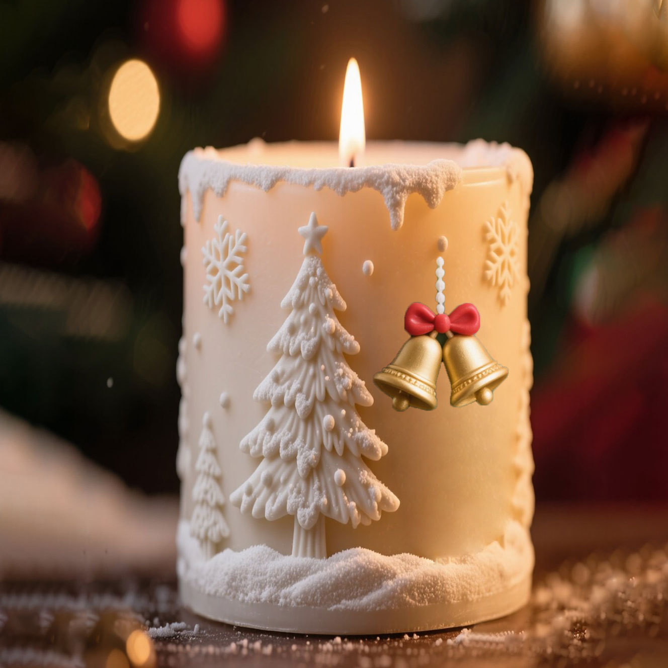 3D Relief Cylinder Christmas S - огляд і ціна Candle Making Activity