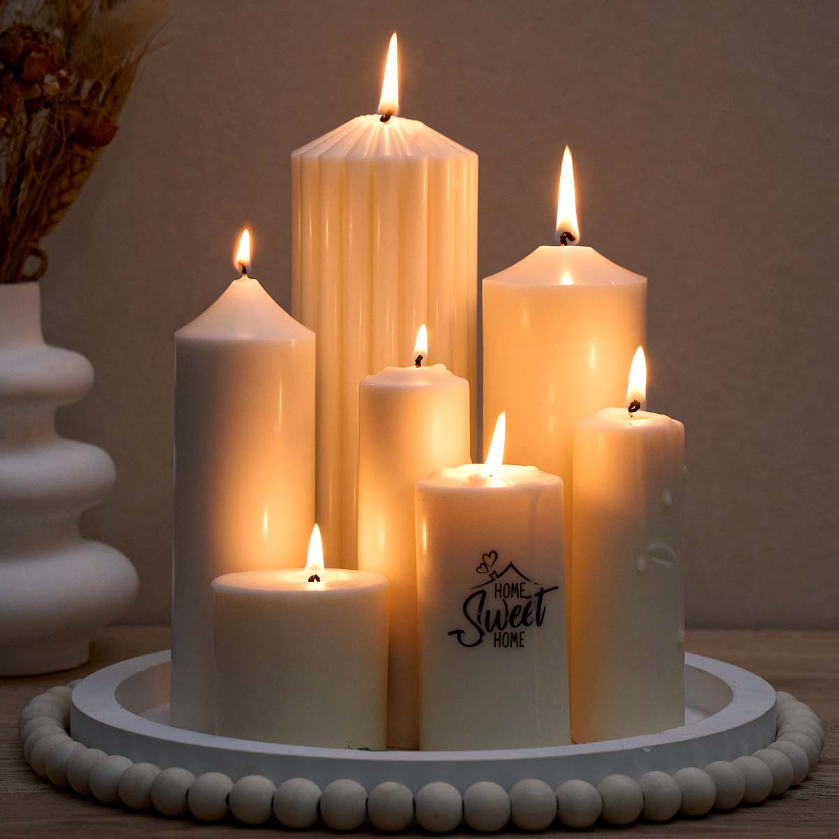 50pcs /Set Waxed Cotton Candle - огляд і ціна Candle Making Kit Wholesale