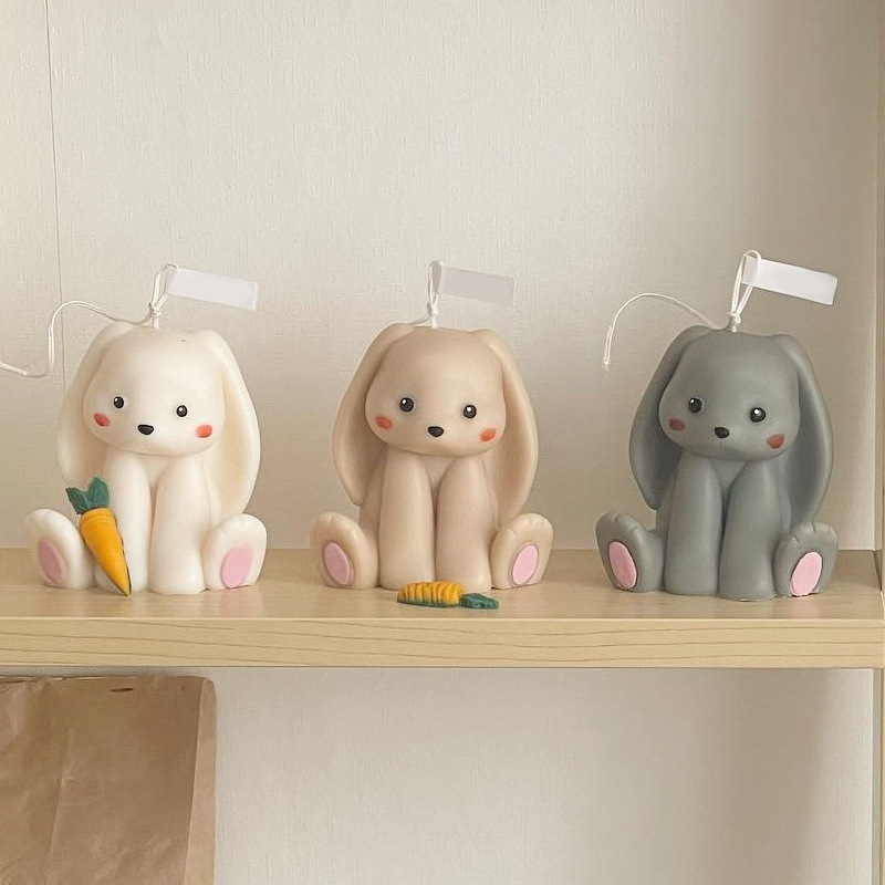 Sitting Rabbit Silicone Candle - огляд і ціна Candle Making Activity