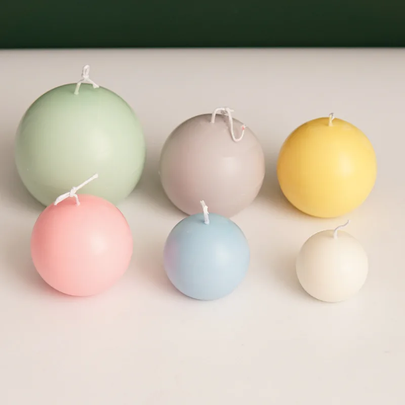5-8cm Spherical Candle Plastic - огляд і ціна Candle Making Activity