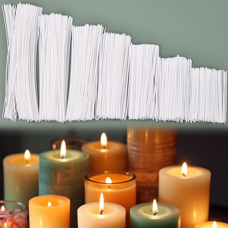 50/100Pcs Waxed Cotton Candle  - огляд і ціна Candle Making Kit Wholesale