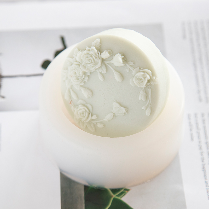 Round Shape Rose Flower Handma - огляд і ціна Candle Making Jelly