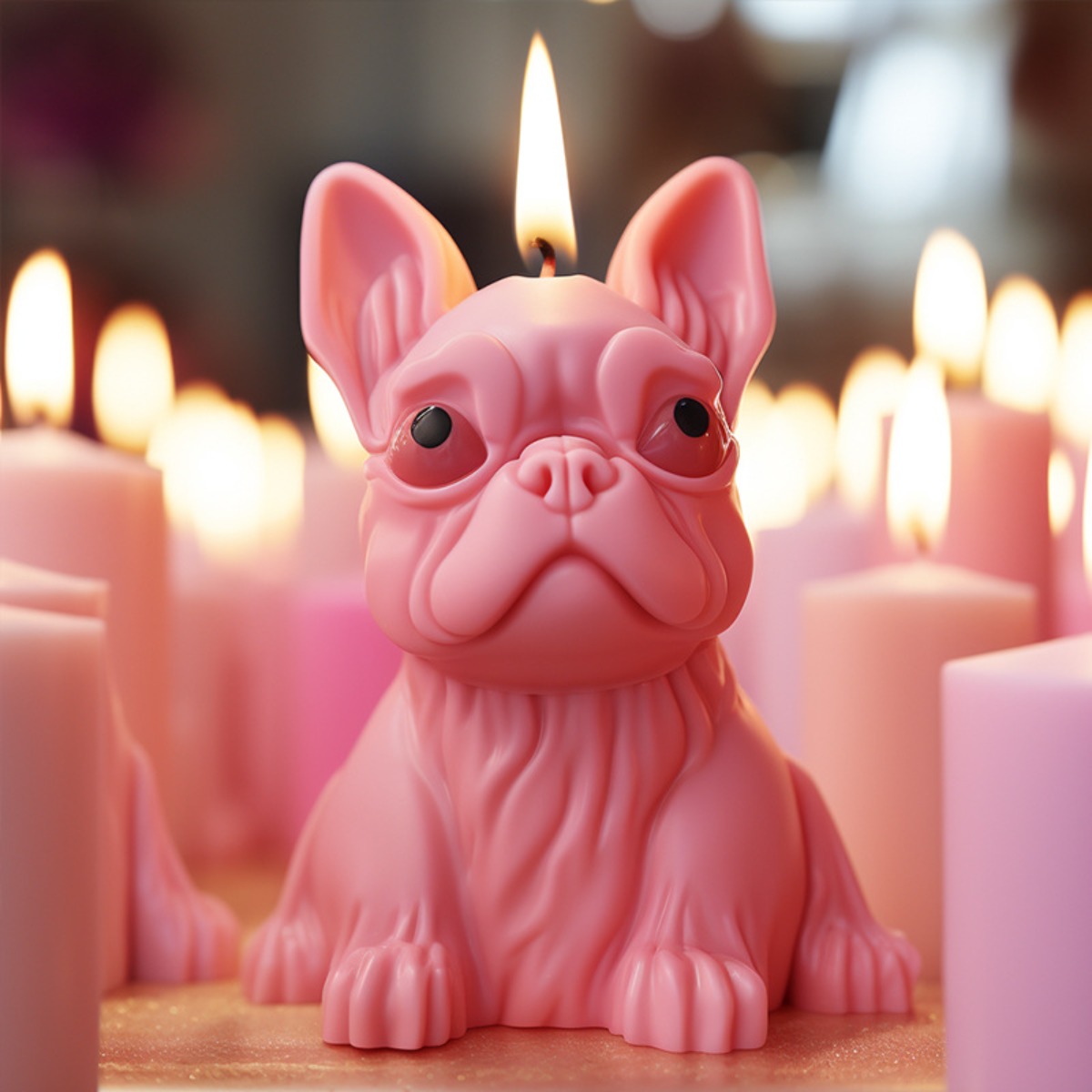 Pekingese Puppy Pug Animal Can - огляд і ціна Candle Making Kit Wholesale