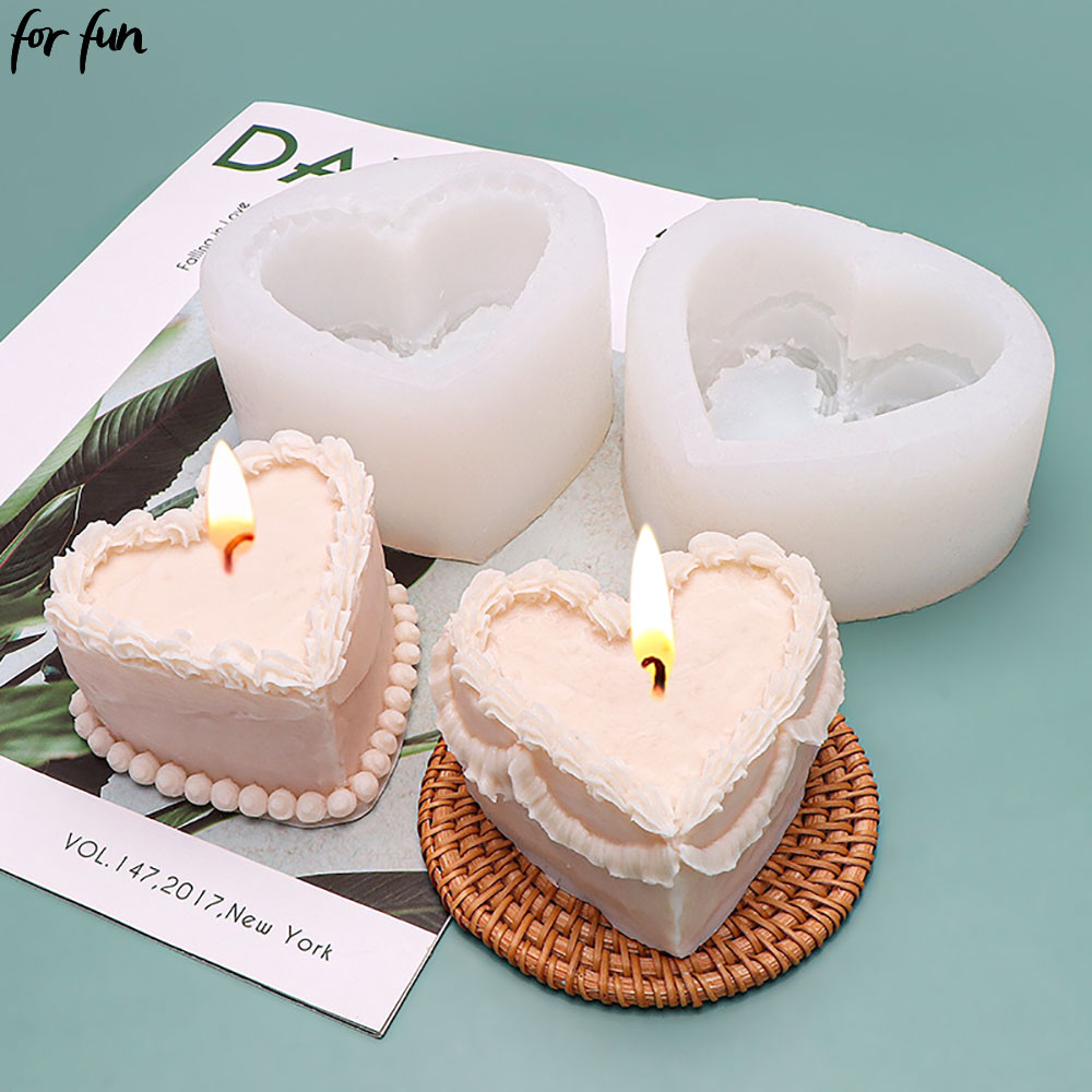 For Fun Heart Cake Shaped Cand - огляд і ціна Candle Making Jelly
