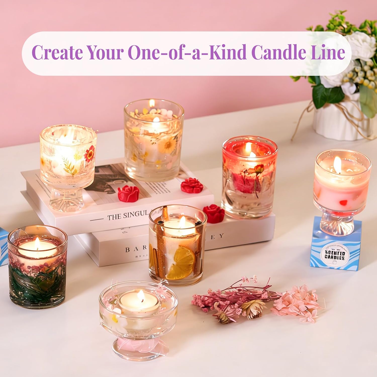 2-in-1 Soy & Jelly Wax DIY Can - огляд і ціна Candle Making Jelly