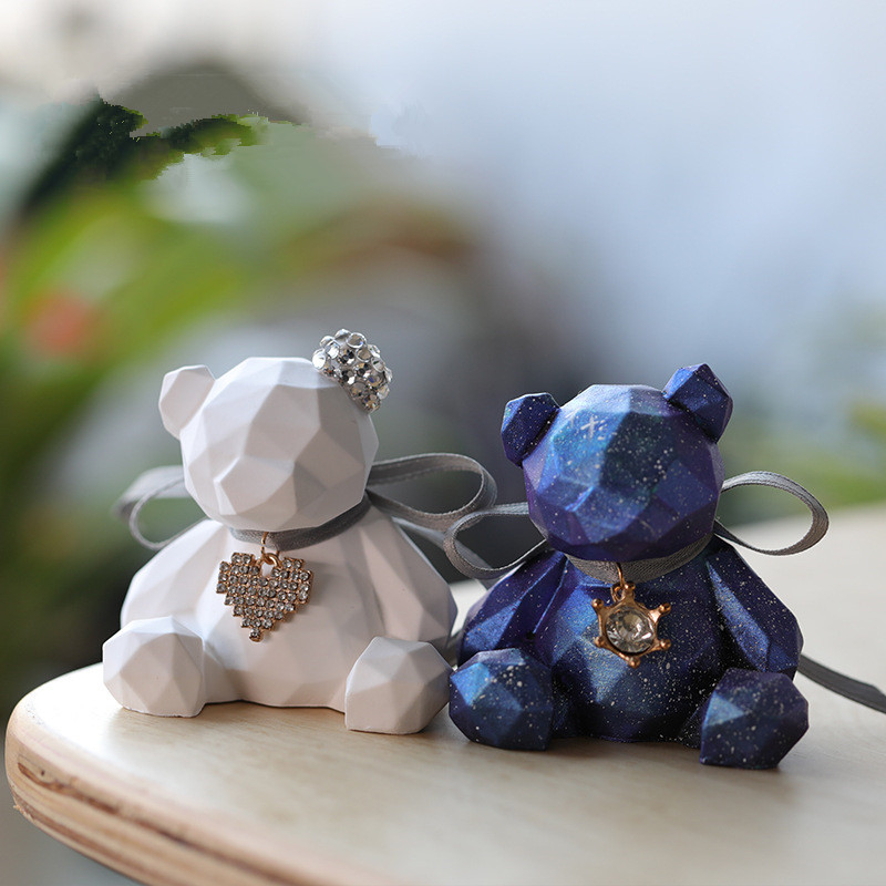3D Stereo Bear Silicone Mold D - огляд і ціна Candle Making Jelly