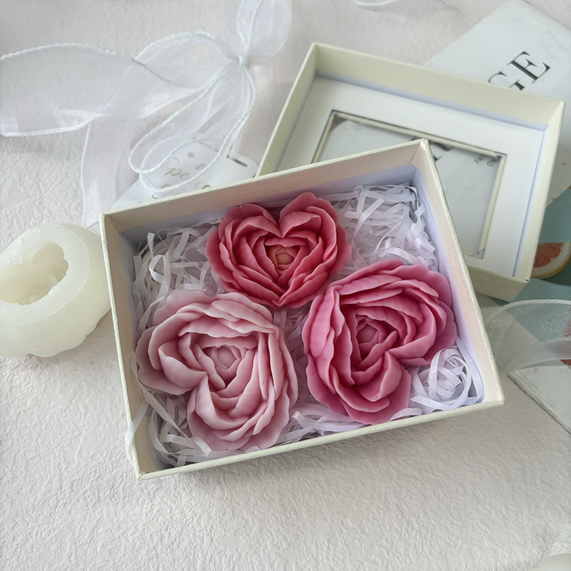 Love Flower Silicone Mold DIY  - огляд і ціна Candle Making Jelly