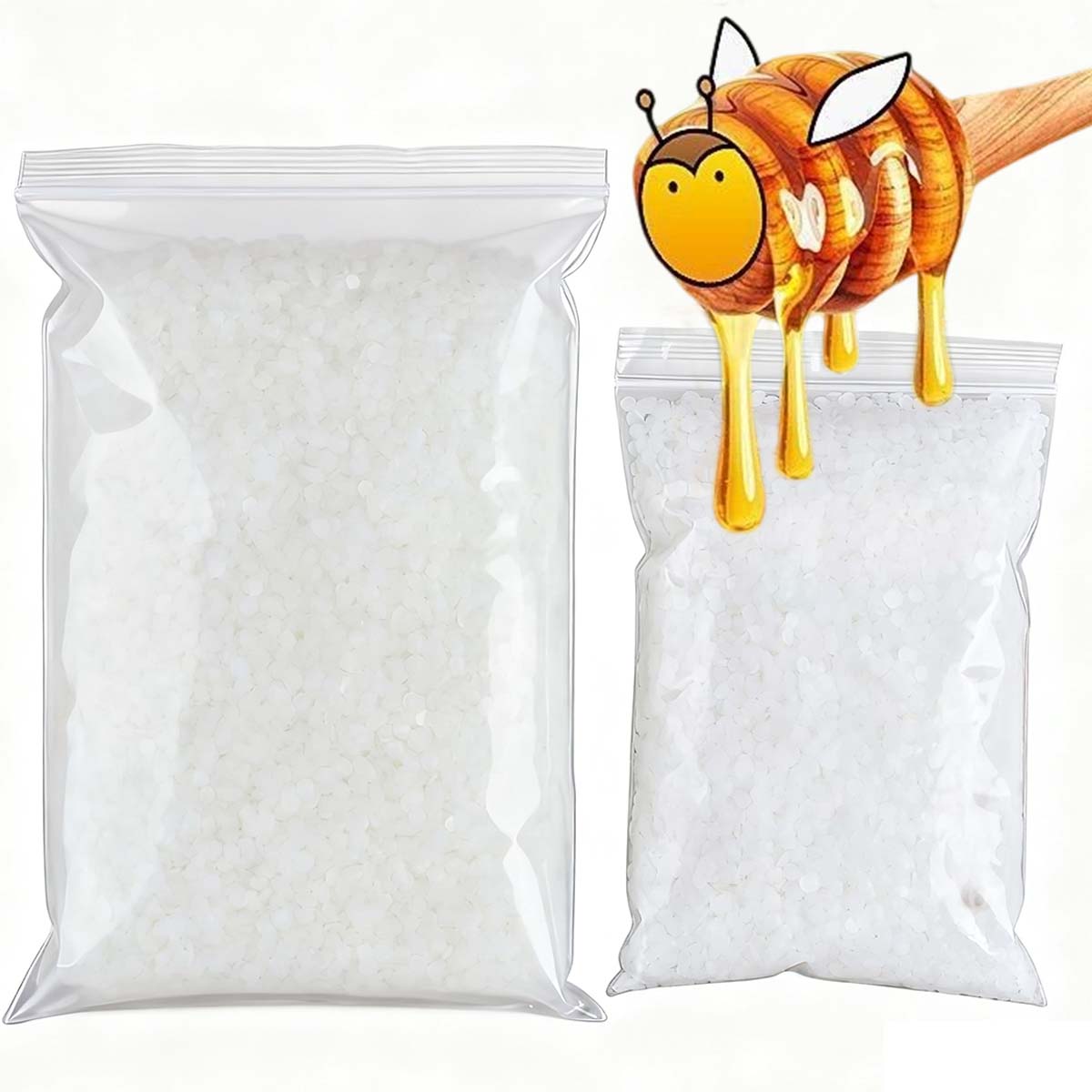 200g-1000g White Beeswax Pure  - огляд і ціна Candle Making Activity