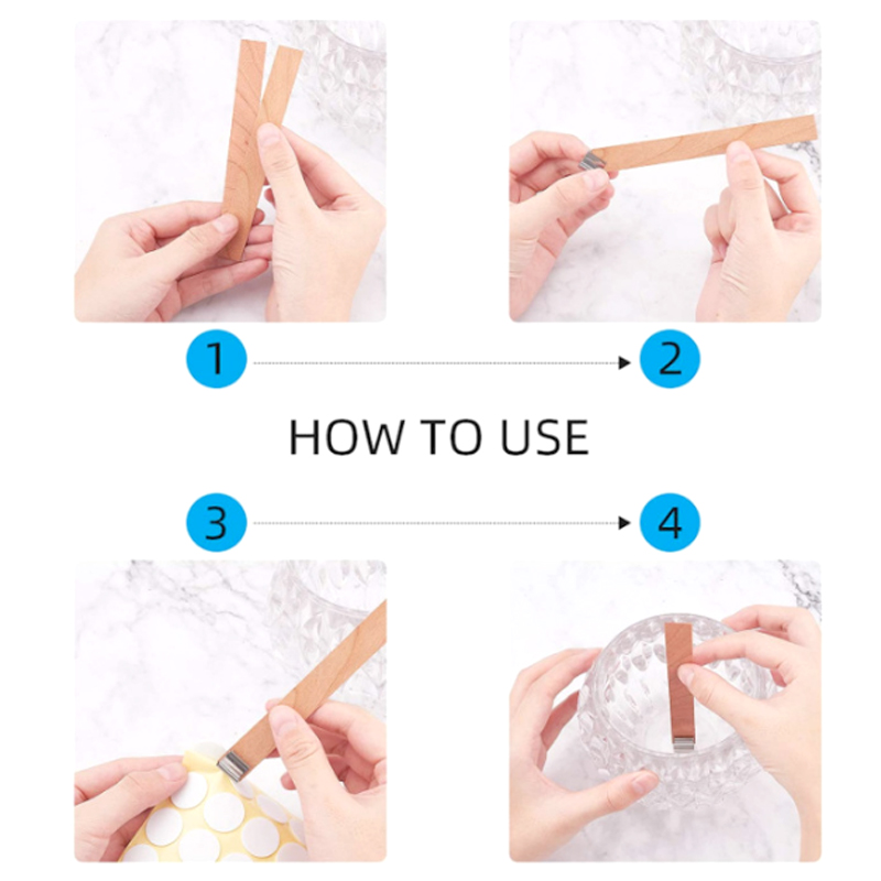 30pcs Wooden Candle Wicks Cand - огляд і ціна Candle Making Kit Wholesale