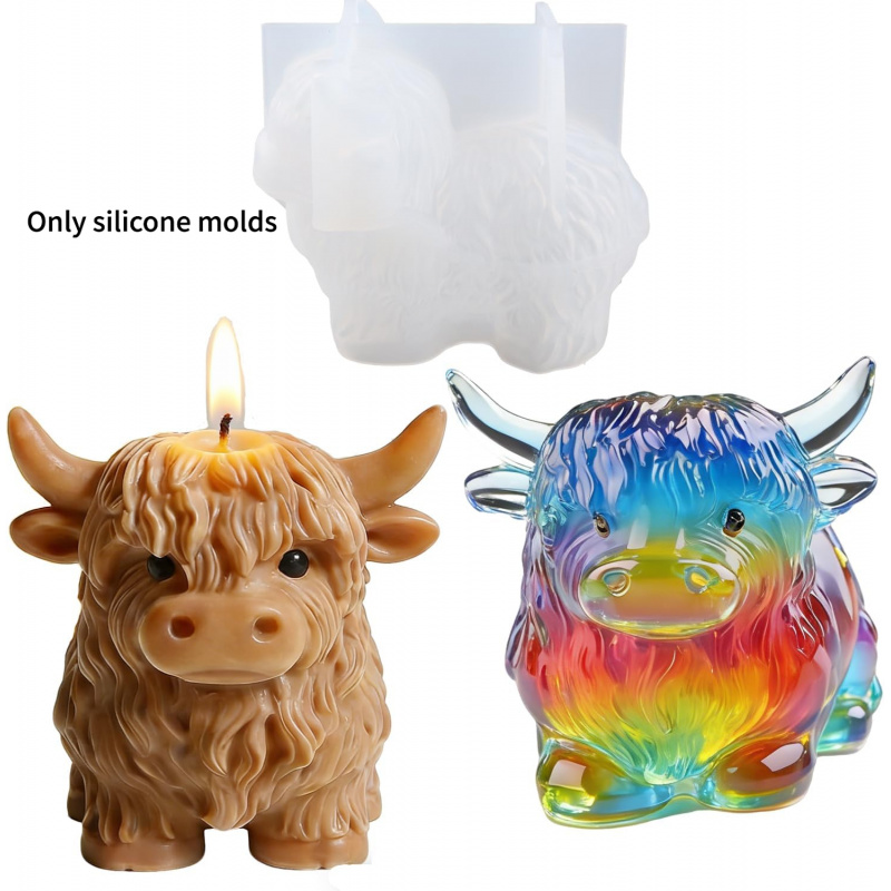 1 Pieces3DSilicone mold in the - огляд і ціна Candle Making Jelly