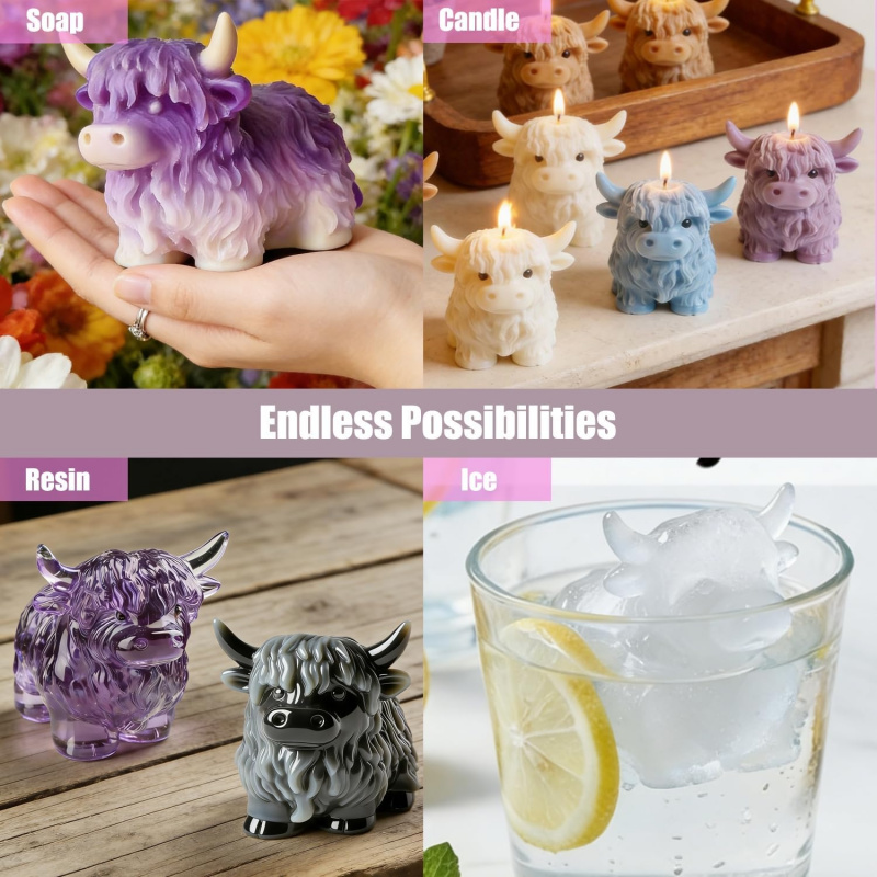 1 Pieces3DSilicone mold in the - огляд і ціна Candle Making Jelly