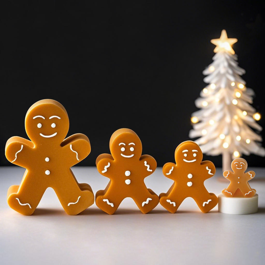 DIY Cartoon Gingerbread Man Si - огляд і ціна Candle Making Activity