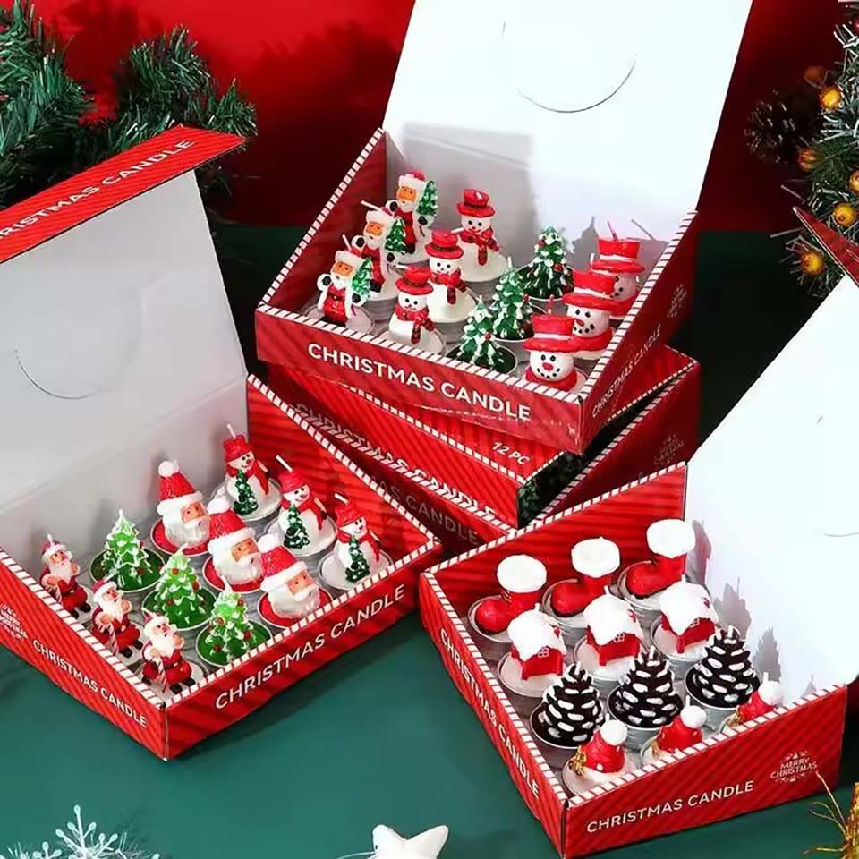 12PCS Candles Christmas Decora - огляд і ціна Candle Making Oil Scents
