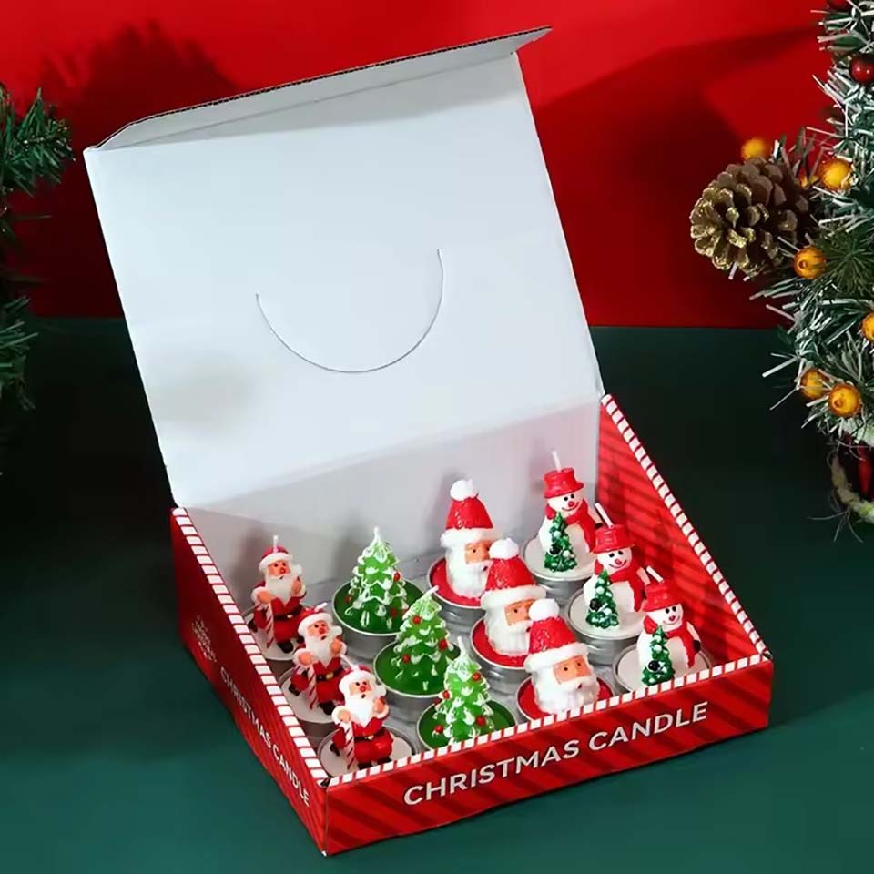 12PCS Candles Christmas Decora - огляд і ціна Candle Making Oil Scents
