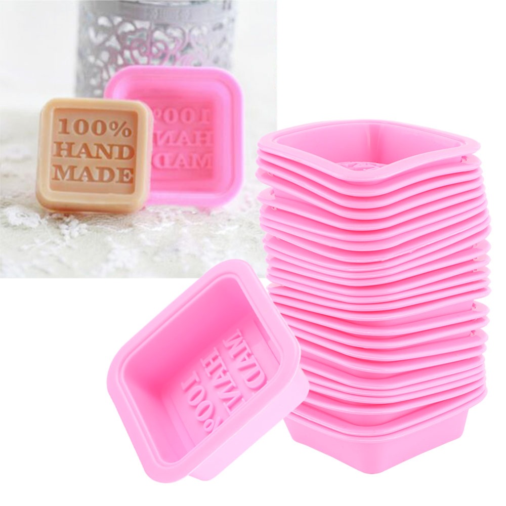 25PCS Silicone Silicone Soap M - огляд і ціна Candle Making Process